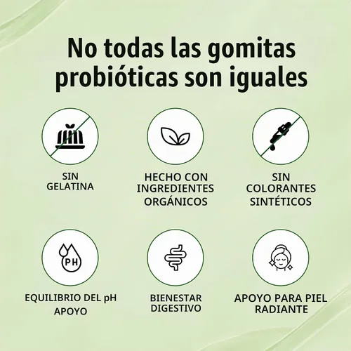 Vista 6 de BRINGME - Gomitas prebióticas y probióticas de equilibrio, piña, colágeno, prebióticos y prebióticos para el equilibrio del pH, salud intestinal