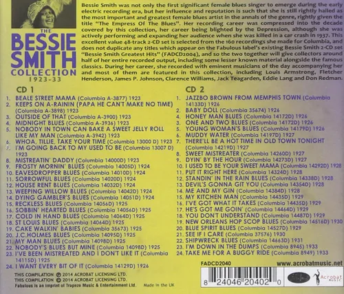 Vista 2 de Bessie Smith Collection 1923-33
