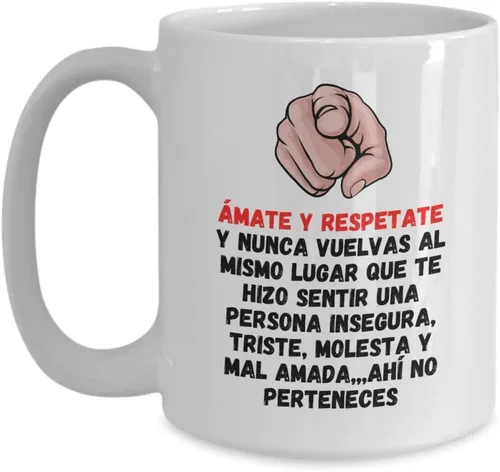Vista 3 de Presente de cumpleaños Taza de café original taza chistoza Obsequio para amiga