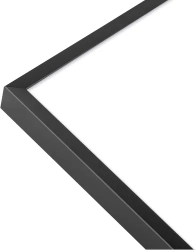 Vista 7 de Frametory, Portarretratos de aluminio negro de 6 x 8 pulgadas, juego de 1, ideal para mostrar fotos de 5 x 7 con paspartú o 6 x 8 sin paspartú