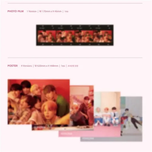 Vista 8 de BTS MAP of The Soul : Persona (Versión 1) Álbum + Póster Plegado