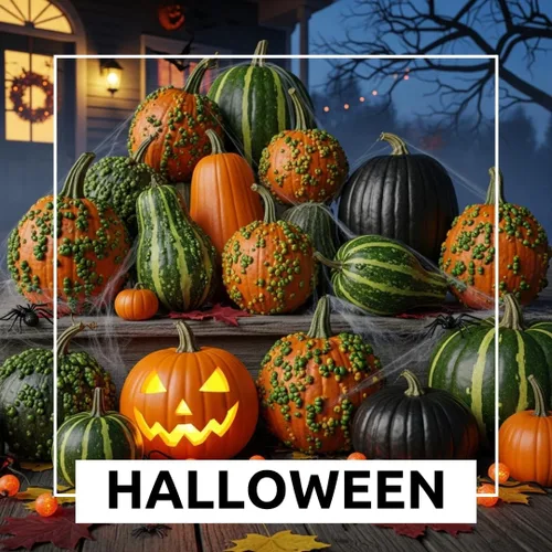 Vista 5 de Semillas de calabaza para plantar (10 semillas) – Calabaza exótica negra – Calabazas negras profundas de piel lisa – Variedad decorativa rara
