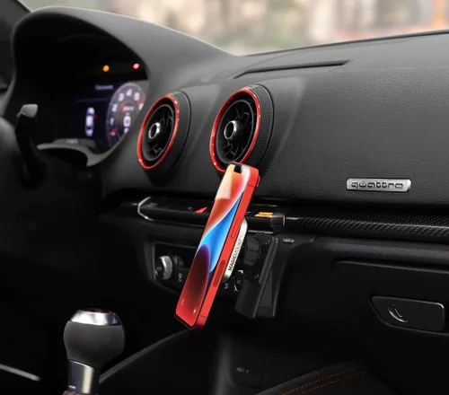 Vista 7 de Scosche MagicMount Pro2 - Soporte magnético para teléfono celular con placa de montaje AMPS para bases de montaje específicas para vehículos