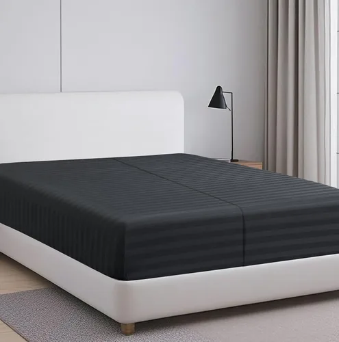 Vista 35 de 2 paquetes de sábanas ajustables 100% algodón egipcio tamaño TwinXL, sábana ajustable de 600 hilos de algodón, sábana bajera con bolsillo profundo