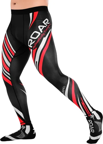 Vista 41 de Roar MMA - Pantalones de compresión para entrenamiento de gimnasio