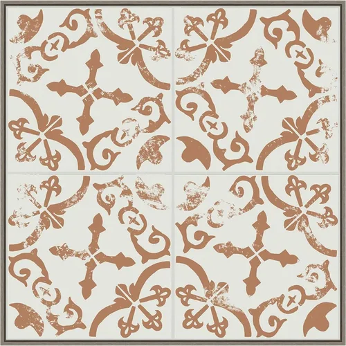 Vista 11 de Amanti Art Lienzo enmarcado para pared, azulejos de cerámica II de 16 x 16 pulgadas, por Melissa Wang, lienzo enmarcado para pared, obras de arte