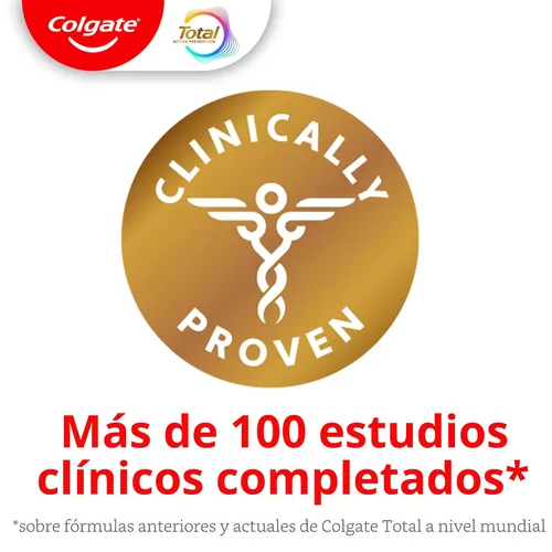 Vista 9 de Colgate Total Active Prevention - Pasta de dientes en gel blanqueador con flúor, a granel con fórmula clínicamente probada que combate las bacterias