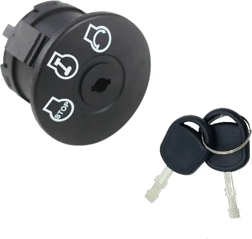 Vista 8 de Interruptor de encendido para cortacésped Annolai con llave de 5 terminales para MTD Craftsman Ariens Bad Boy Zero Turn Tractor de césped 925-04659