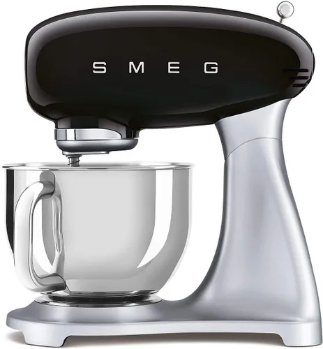 Vista 15 de SMEG SMF04 - Batidora de pie Classico de 5 cuartos con arranque suave y mezcla constante, motor de 600 W, 10 velocidades, cuenco de acero inoxidable