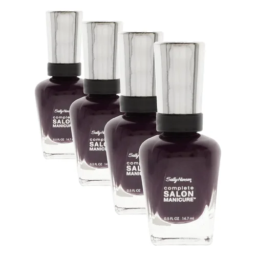 Vista 7 de Sally Hansen Esmalte de uñas de manicura de salón completo Color de uñas multibeneficio Fórmula fortalecedora de queratina 012 blancos perlados