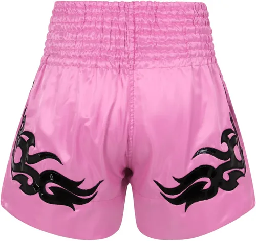 Vista 2 de YONGHS Pantalones cortos de boxeo Muay Thai para hombre y mujer