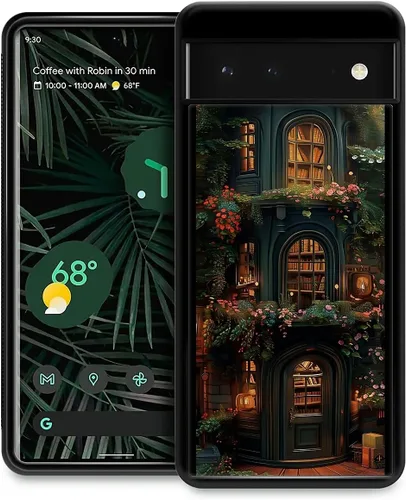 Vista 126 de Compatible con Google Pixel 4A 5G Mobile Case Creative Acrylic Panel trasero Silicona Protección Grip especialmente diseñado para Google Pixel 4A 5G