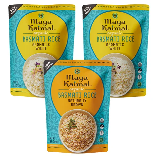 Vista 8 de MAYA KAIMAL Organic Turmeric & Cumin Basmati Rice, 8.5 OZ
