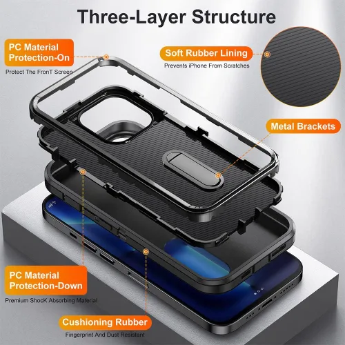 Vista 2 de Funda de teléfono personalizada para Samsung Galaxy S22 5G, funda con soporte incorporado/función atril, cubierta de protección resistente a