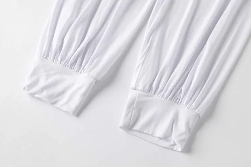 Vista 109 de Pantalones de algodón modal para mujer de AvaCostume, pantalones suaves para practicar yoga o deportes.