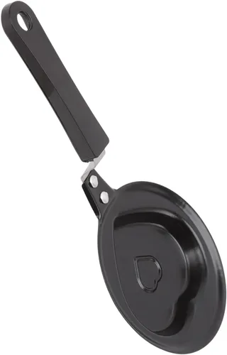 Vista 8 de plplaaoo Mini bandeja para huevos, sartén de huevos, sartén antiadherente para huevos, sartén antiadherente innovadora coreana para desayuno