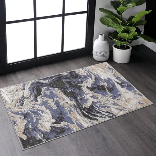 Vista 59 de NAAR PAYAS - Alfombra de área de 2 x 3 pies, diseño geométrico beige para sala de estar, dormitorio y comedor
