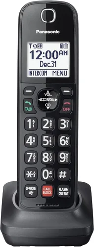 Vista 15 de Panasonic Teléfono con cable/inalámbrico con contestador, bloque de llamadas avanzado y grabación de 2 vías, 2 teléfonos ampliables hasta 6