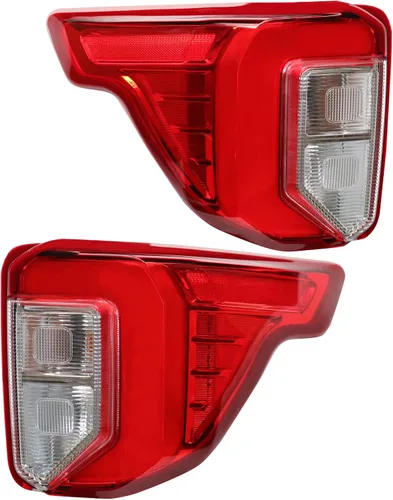 Vista 9 de LOYALHEARTDY Para 2020 2021 2022 Ford Explorer Halógeno+LED Conjunto de luces traseras, luz trasera izquierda del lado del conductor, luces traseras