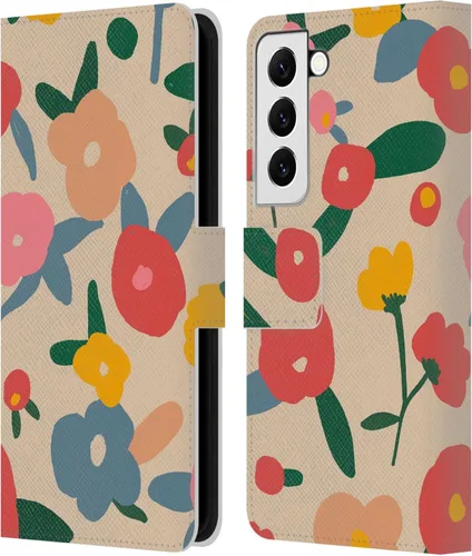 Vista 33 de Head Case Designs Officially Licensed Ninola Ditsy Flowers Yellow Nature Bold Leather Wallet Case Compatible with Samsung Galaxy A07 4G
