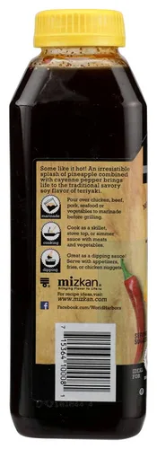 Vista 2 de World Harbors Maui Mountain Hot Teriyaki, botellas de 16 onzas (paquete de 1)