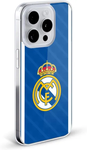 Vista 2 de Head Case Designs Funda de gel con licencia oficial del Real Madrid CF azul [protección de grado militar] compatible con Apple iPhone 7 Plus/iPhone