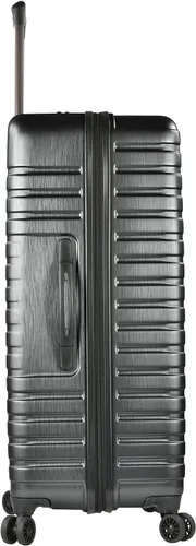 Vista 4 de U.S. Traveler Boren - Maleta de viaje de policarbonato resistente con 8 ruedas giratorias, asa de aluminio