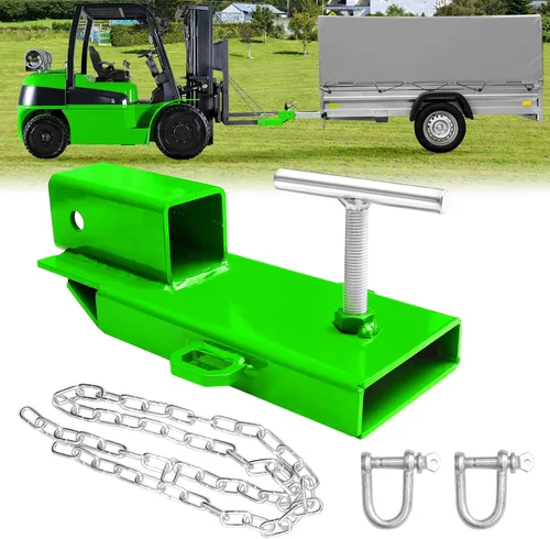 Vista 8 de EBESTTECH - Accesorio de enganche de remolque para montacargas, 1 unidad, accesorio de enganche de remolque de horquilla receptor de 2 pulgadas