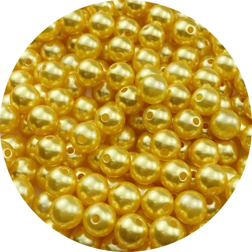 Vista 55 de 4000 piezas Cuentas de perlas para manualidades 3mm Perla de resina para hacer joyas Cuentas de perlas redondas a granel con agujero para collares