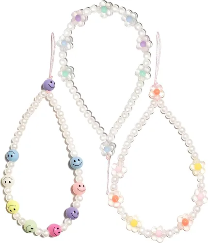 Vista 9 de Correa Colgante para Teléfono Bonita Correa de Teléfono Correa de Muñeca Pulsera Accesorios para Cámara Digital, Llavero, Bolsa