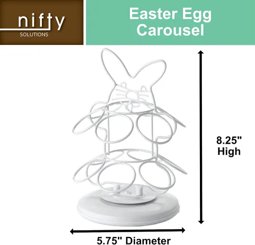Vista 4 de Nifty Carrusel de huevos de Pascua