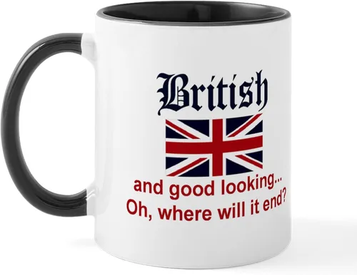 Vista 11 de CafePress British American Translations Taza de café de cerámica (11 oz)