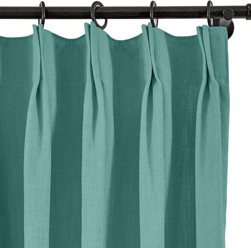 Vista 52 de Frelement Cortinas plisadas de lino de algodón de 100 pulgadas de ancho y 102 pulgadas de largo, cortinas con reducción de ruido para sala