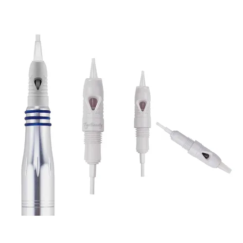 Vista 7 de Charmant Liberty - Cartucho de tatuaje de 0.315 pulgadas, agujas de microblading desechables semipermanentes para cejas, labios delineadores, 20