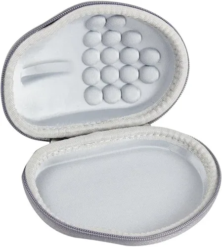 Vista 3 de Hermitshell Estuche rígido de viaje para Microsoft Surface Precision Mouse/Microsoft Ergonomic Mouse (gris)
