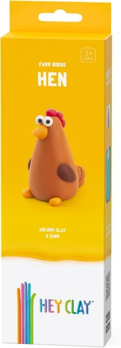 Vista 14 de HEY CLAY Forest Animals - Claymate Bear - Kit de arcilla seca al aire con 3 latas y herramientas de escultura con divertidas instrucciones