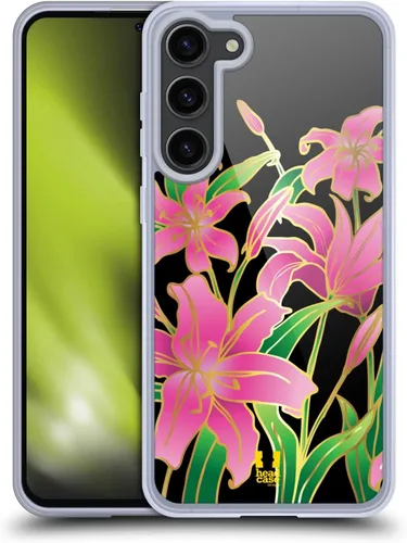 Vista 11 de Head Case Designs Cherry Blossom - Funda de gel suave con diseño floral de lujo, compatible con Samsung Galaxy S23+ 5G