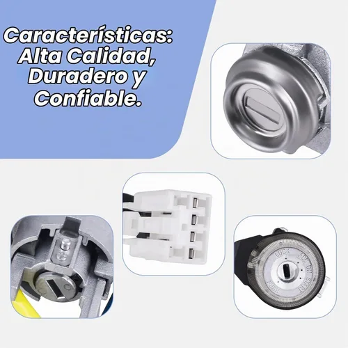 Vista 5 de 81900-1WK00 Interruptor de cilindro de bloqueo de encendido con cilindro de bloqueo de puerta del lado izquierdo del conductor 819702TA00