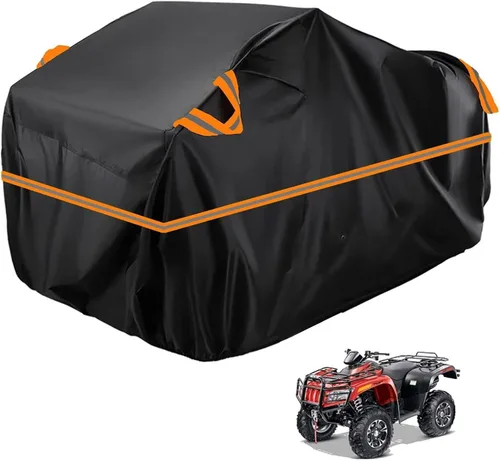 Vista 117 de Cubierta para ATV impermeable compatible con Arctic Cat H1 EFI TRV Cruiser 4x4 2011, cubierta de 210D para vehículos de 4 ruedas, cubierta para quad
