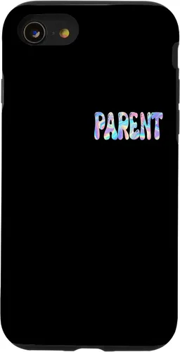 Vista 13 de iPhone 15 Parent Groovy Back to School Cute Teachers Women Girl Case
