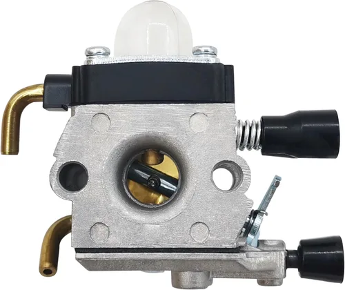 Vista 4 de Carburador C1Q-S97 FS38 FS55R para Stihl FS55 FS45 FS46 KM55 HL45 FS45L FS45C FS46C FS55C FS55RC Recortador de malezas con filtro Ari Kit