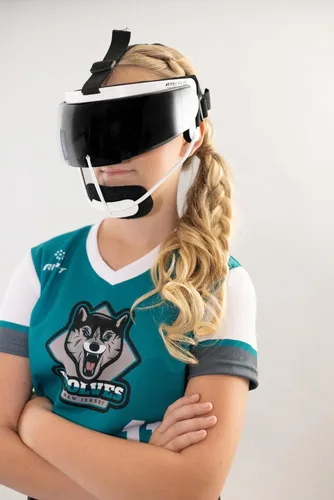 Vista 4 de RIP-IT Visera de sóftbol, ligera y cómoda, se adapta a todas las máscaras de RIP-IT Defense Fielder, gris humo