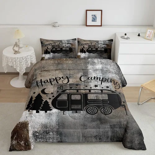 Vista 22 de Erosebridal Juego de ropa de cama turquesa tamaño individual para niños y niños, color verde azulado y gris degradado para niñas y adultos, relleno