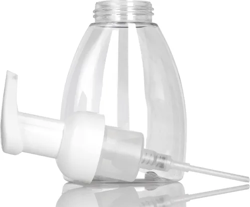 Vista 7 de JUVITUS Paquete de 6 botellas de plástico transparente de 8.5 fl oz / 8.3 oz