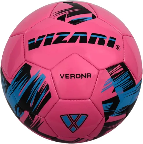 Vista 10 de Vizari Verona - Balón de fútbol para exteriores con carcasa TPS duradera y vejiga de butilo reforzada, pelota de fútbol juvenil ideal para práctica