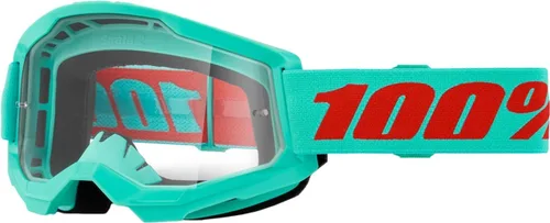 Vista 5 de 100% STRATA 2 Goggles – Gafas deportivas para motocross y ciclismo de montaña – Gafas para ciclistas – Gafas de motocross para hombre