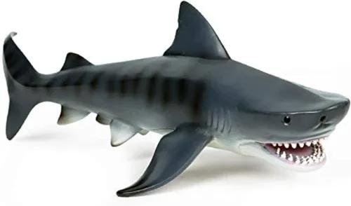 Vista 9 de EOIVSH Figura Gigante de Cocodrilo de Juguete, Figura de Acción de Cocodrilo Realista de 15" con Mandíbula Movible, Figura Educativa de Animal