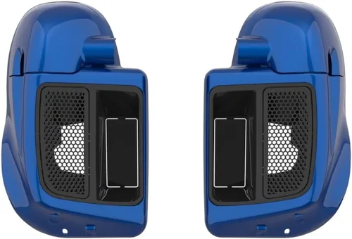 Vista 81 de Kits de calentadores de piernas con ventilación y combinación de color con guantera para Harley Davidson Touring Street Road King Glide FLTR 2014