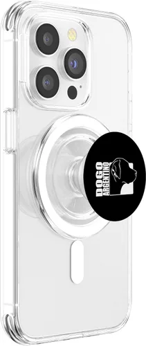 Vista 3 de Funny proud Dogo Argentino profile dog mom dog PopSockets MagSafe PopGrip for iPhone
