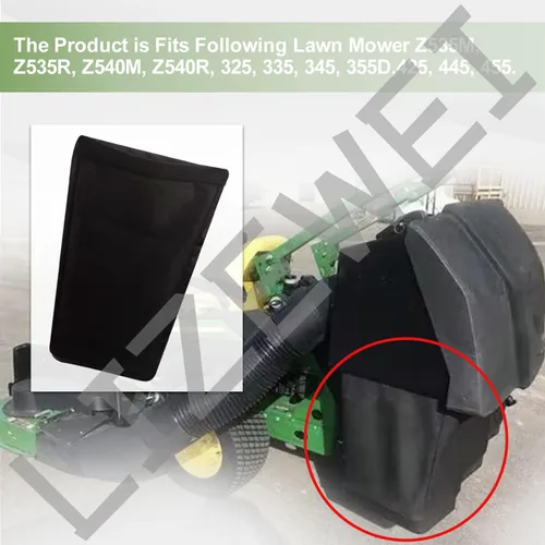 Vista 3 de AM135485 - Bolsa de césped de densidad media compatible con John D-eere X300 X310 X320 X465 X485 X500 X700 GX255 GX325 LX255 LX266 LX280 LX290 LT150
